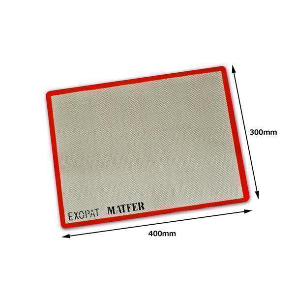 シリコンマット 400×300mm マトファー製 Rタイプ 1個入 ベーキングマット マトファー シ...