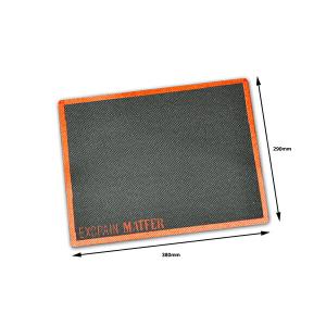 シルパン 380×290mm マトファー製 Rタイプ 1個入 ベーキングマット マトファー シリコンベーキングマット ベーキングシート クッキングシート KGP038-1