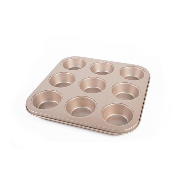 マフィン型 9穴 1個入 9P グラシンカップ 8号対応 オーブン用  本格 プレゼント カップケー...