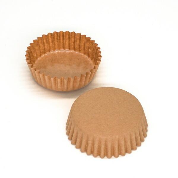 ペットカップ 丸型 5.5cm×高さ2.0cm(茶無地) 12000枚入【直送】 ペットカップ 紙 ...