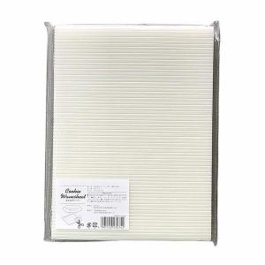 なみなみペーパー (白) 2層 10枚入 クッキー 缶用 ,