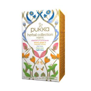pukka(パッカ) ハーバルコレクション 有機ハーブティー デカフェ・ノンカフェイン ティーバッグ 20個 1箱｜pasworksn