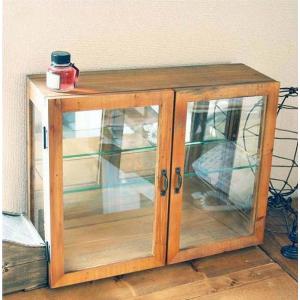 木製 シンプル CDラック L 無垢 アンティーク調 シーシャムウッド