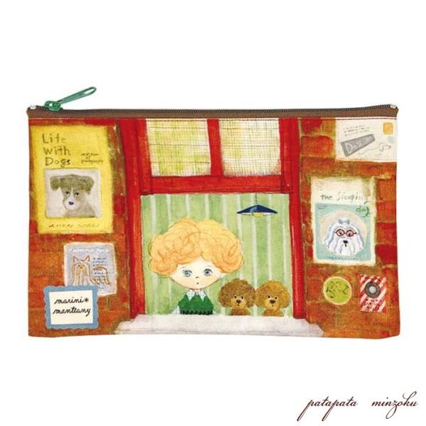 ECOUTE！ エクート マリーニ・モンティーニ  MM.ペンポーチ  dogs　/いぬ 雑貨 小物...