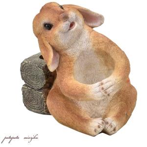傘立て おすわり Rabbit アンブレラスタンド ウサギ うさぎ : パタパタ