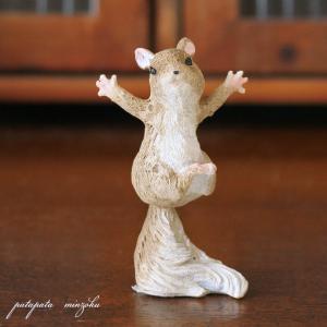 リス どんぐりポット オブジェ 小物入れ 店舗什器 ディスプレイ