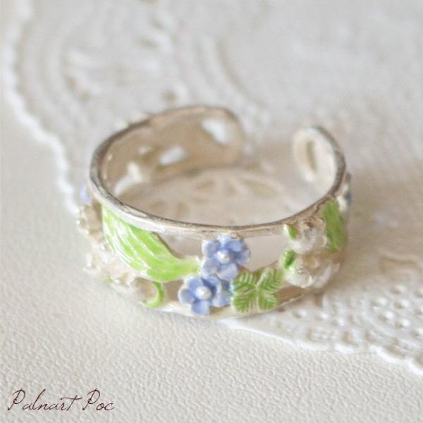 フォーチュンリング パルナートポック 送料無料 ブラフシューペリア リング  鈴蘭 すずらん 花 ワ...