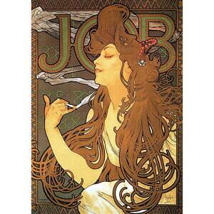 1900年作　アルフォンス・ミュシャ　JOB ポストカード　mucha アルフォンス ミュシャ ポストカード Alphonse Mucha ジョブ ドイツ製