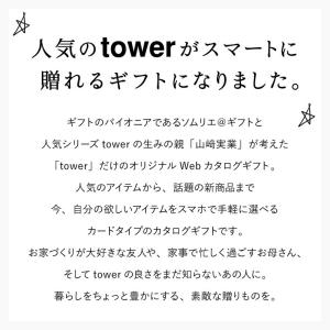 タワー 山崎実業 webカタログギフト カード...の詳細画像3