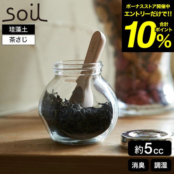 soil 珪藻土 小茶さじ コチャサジ ホワイト JIS-K313 / ソイル ティースプーン 小さ...