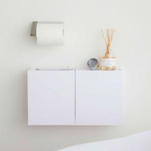 tower 山崎実業 ウォールトイレポット&収...の詳細画像1