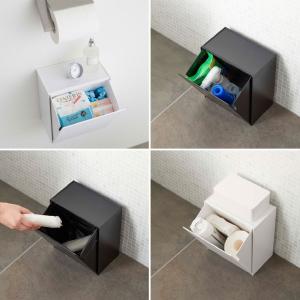 tower 山崎実業 ウォールトイレポット&収...の詳細画像2