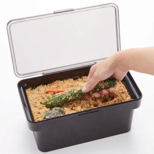 tower 山崎実業 密閉ぬか漬けケース 水取...の詳細画像1