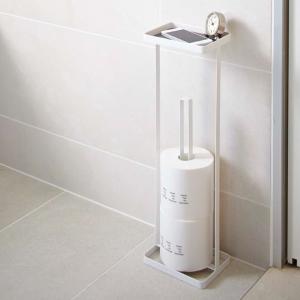 tower 山崎実業 トレイ付きトイレットペー...の詳細画像1