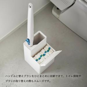 tower 山崎実業 替えブラシ収納付き流せる...の詳細画像2