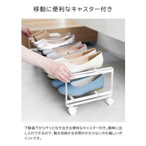 tower 山崎実業 引き出せるキャスター付き...の詳細画像4