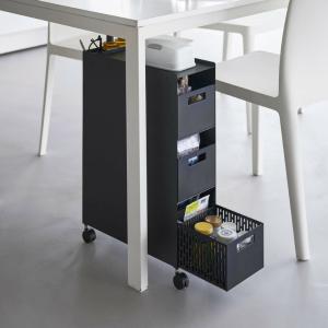 tower 山崎実業 収納バスケットワゴン タ...の詳細画像1