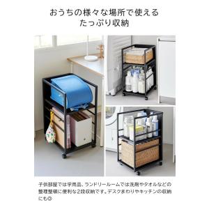 tower 山崎実業 目隠しワゴン タワー ス...の詳細画像3