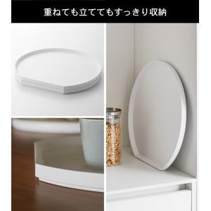 tower 山崎実業 トレー タワー 半月型公...の詳細画像3