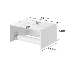 tower 山崎実業 壁付けシンプルトイレット...の詳細画像5