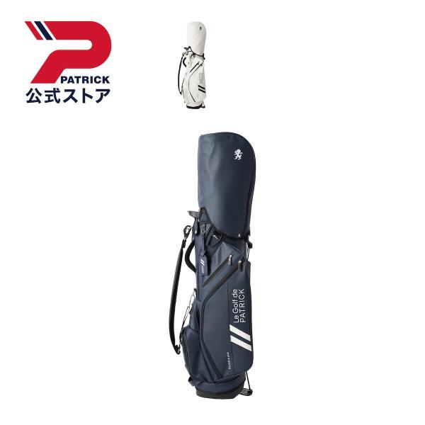 公式 PATRICK パトリック CADDIE BAG キャディバッグ ゴルフ 9型 スタンドタイプ...