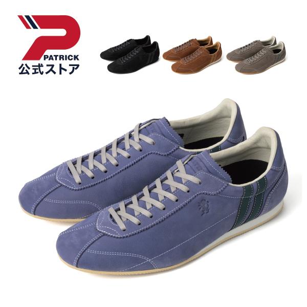 公式 PATRICK パトリック DATIA-SN ダチア シュリンクヌバック 日本製 スニーカー ...