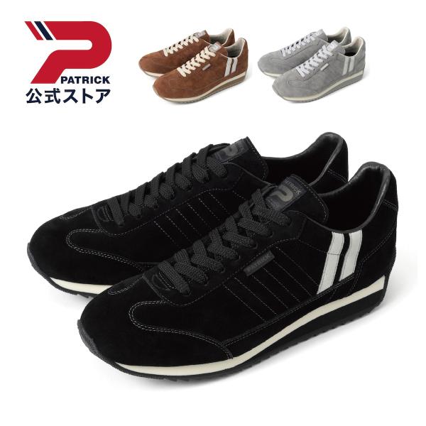 公式 PATRICK パトリック MARATHON-GS マラソン・ゴートスエード 日本製 スニーカ...