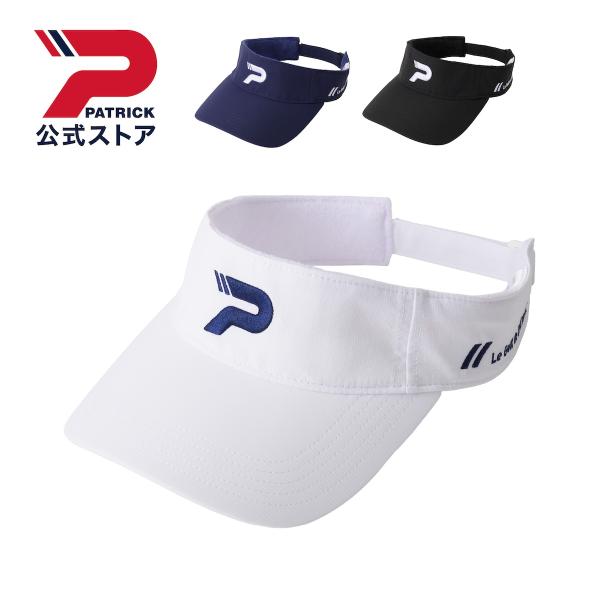 公式 PATRICK パトリック P SUNVISOR サンバイザー ゴルフ 帽子 アクセサリー ユ...