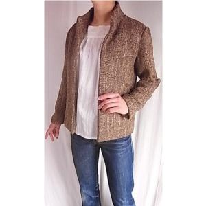 スタンドカラージャケット　表地のみ(7〜17号/ハンドメイド/洋裁/ミシン/ソーイング/ジャケット/...