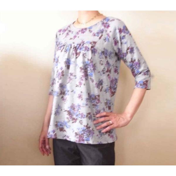 ラグラン袖カットソー(7〜17号/ハンドメイド/洋裁/ミシン/ソーイング/カットソー/パピエパターン...