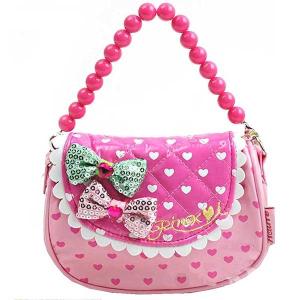 ポシェット 子供 ショルダーバッグ キッズ 2way 斜め掛け スパンコール Kids bag