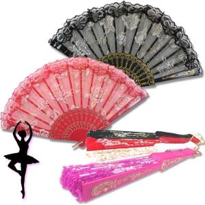 バレエ 扇子 フラメンコ ベリーダンス レディ...の詳細画像4
