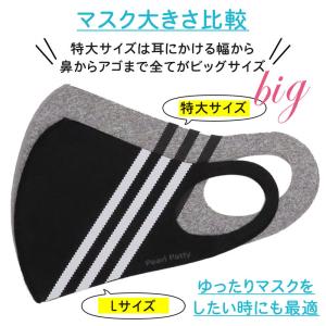 マスク 大きめサイズ 大きい 冷感 洗える 大...の詳細画像5