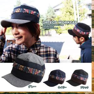 ネイティブ&amp;amp;amp;デニム 切り替え アジャストリブ ワークキャップ(3色) 40代 50代