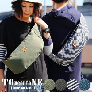 TOneontoNE バッグ ボディバッグ ショルダー ショルダーバッグ ワンショルダー 斜めがけ キャンバス デニム メンズ レディース