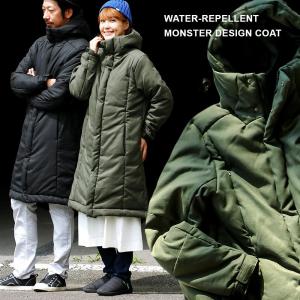 中綿コート モンスターパーカー 長袖 ミリタリー カジュアル