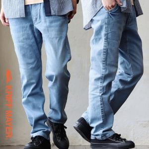 KRIFF MAYER クリフメイヤー クライミングパンツ メンズ レディース ストレッチ 動きやすい しっかり 丈夫 ウエストゴム デニム