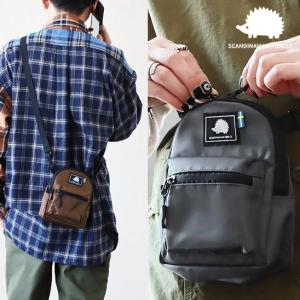 SCANDINAVIAN FOREST スカンジナビアンフォレスト ショルダーバッグ ミニショルダー カバン 鞄 レディース メンズ ハリネズミ 無地 PATY パティ (メール便50)