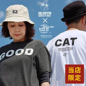 BLUETO×Good On コラボ Tシャツ 半袖 ユニセックス しっかり 丈夫 日本製 USA コットン ブルート×グットオン (メール便50)｜paty