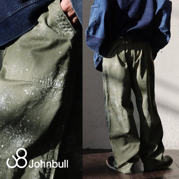 Johnbull ジョンブル パンツ ペインター メンズ レディース ストレート ミリタリーパンツ ...