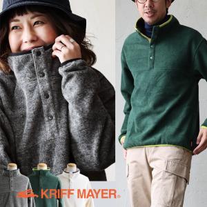 KRIFF MAYER クリフメイヤー プルオーバー 長袖 メンズ レディース 重ね着 フリース コットン ポリエステル パイピング PATY｜paty