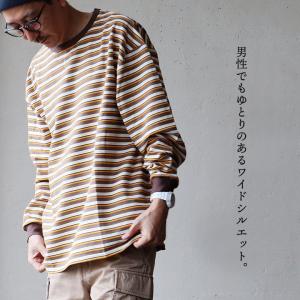 ロンT Tシャツ 長袖 メンズ レディース リ...の詳細画像3
