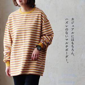 ロンT Tシャツ 長袖 メンズ レディース リ...の詳細画像5