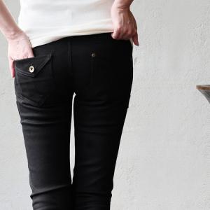 スリムストレートパンツ レディース ストレッチ...の詳細画像4