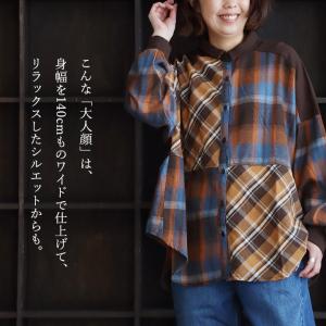 シャツ チュニック シャツチュニック 長袖 レ...の詳細画像5