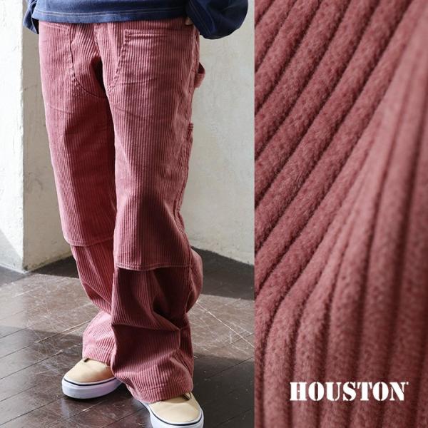 パンツ ワイドパンツ ペインターパンツ レディース 綿100 コットン コーデュロイ 厚手 しっかり...