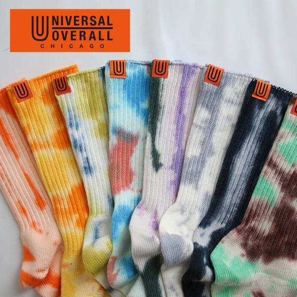 靴下 ソックス リブソックス レディース ムラ染め タイダイ染め コットン ポリエステル 伸縮性 お...