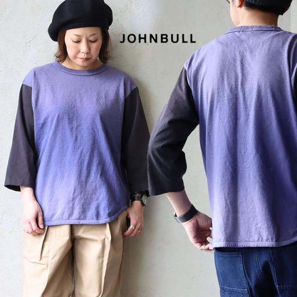 Johnbull ジョンブル Tシャツ 七分袖 メンズ レディース ベースボールTシャツ 日本製 コ...
