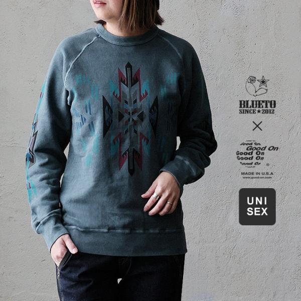 BLUETO×Good On 限定 トレーナー スウェット メンズ レディース しっかり 丈夫 軽い...