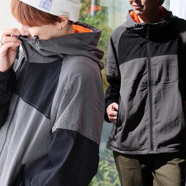 gym master ジムマスター マウンテンパーカー マンパー 長袖 スタンドネック メンズ レデ...